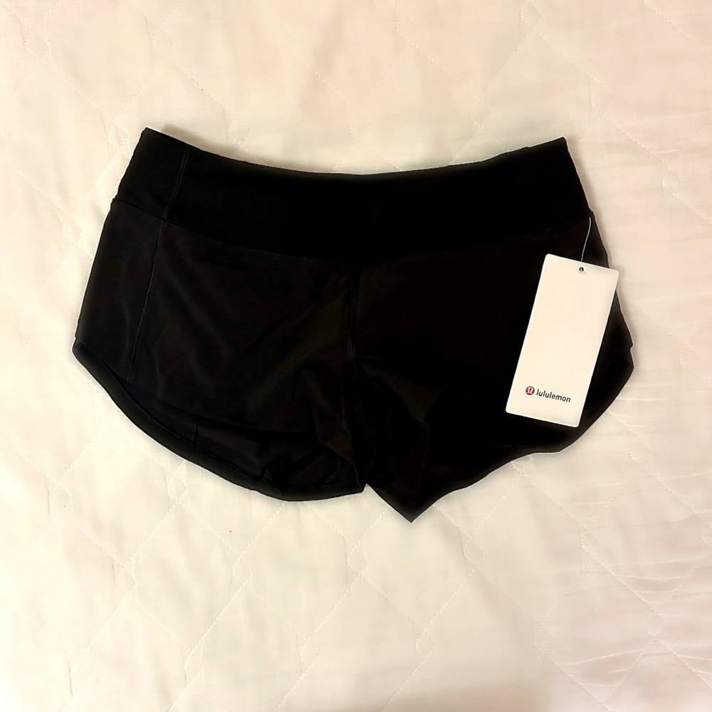 NEW WITH TAGS - lululemon speed up shorts